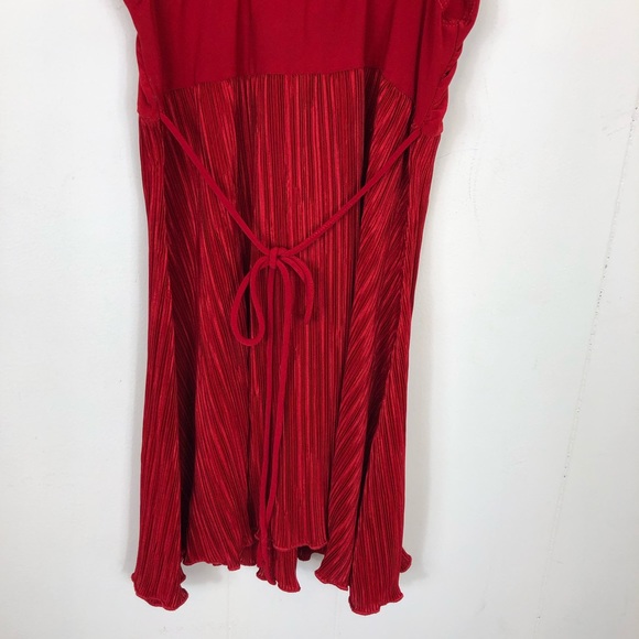 Vintage Bedazzled Babydoll Pleated Nightie Sz S - Picture 9 of 11